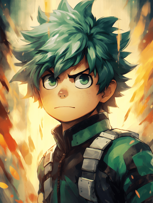 foto profil anime Deku