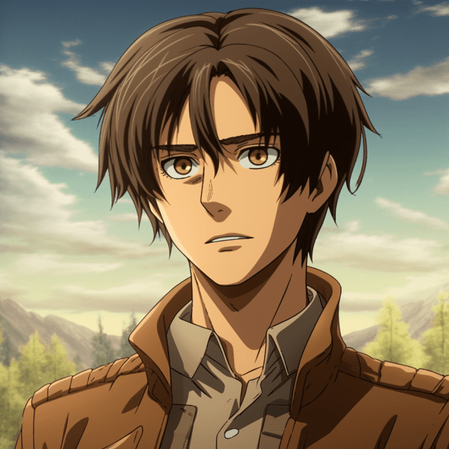 foto profil anime Eren Yeager