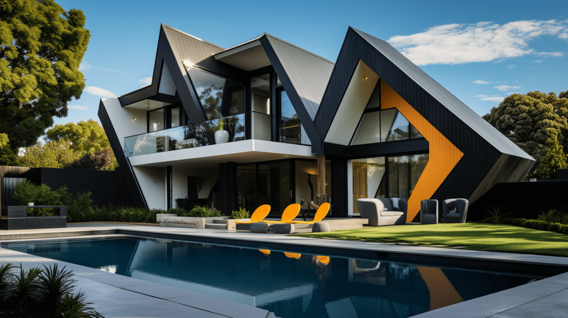 Desain Rumah Geometris