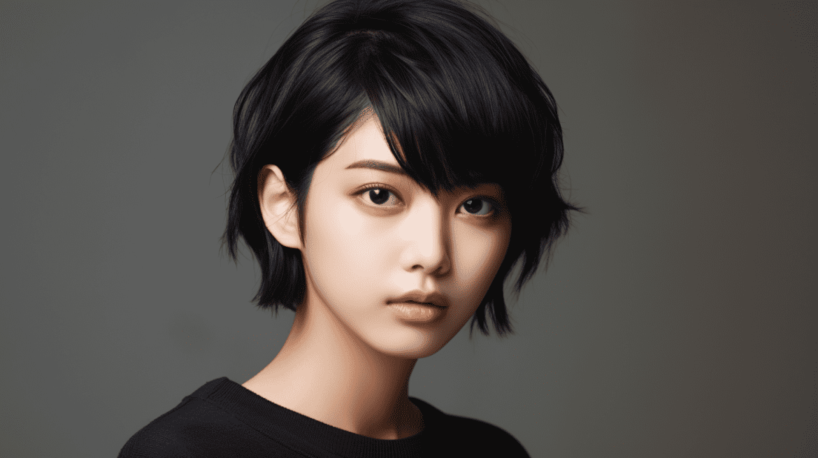 Foto gaya rambut pixie cut ala Korea