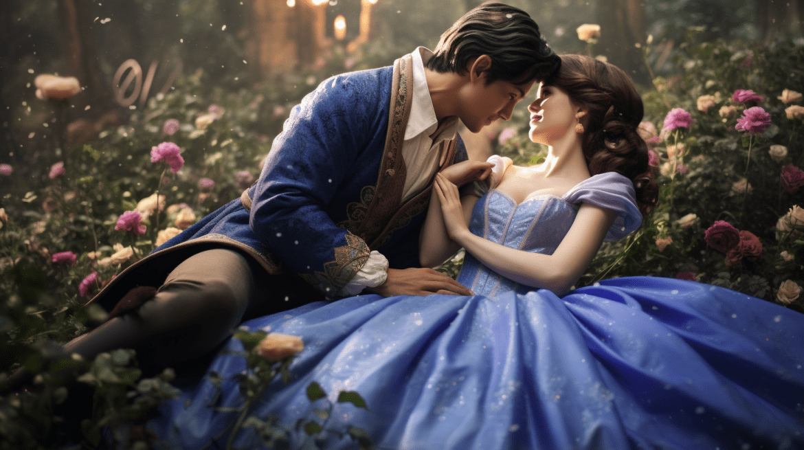 Foto prewedding dengan tema fairy tale
