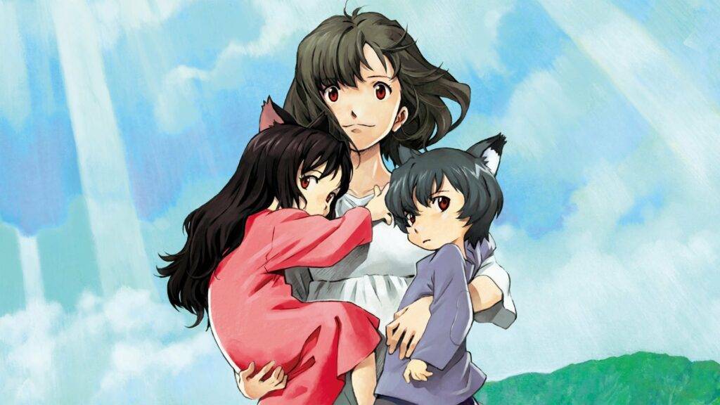 Poster film Wolf Children
