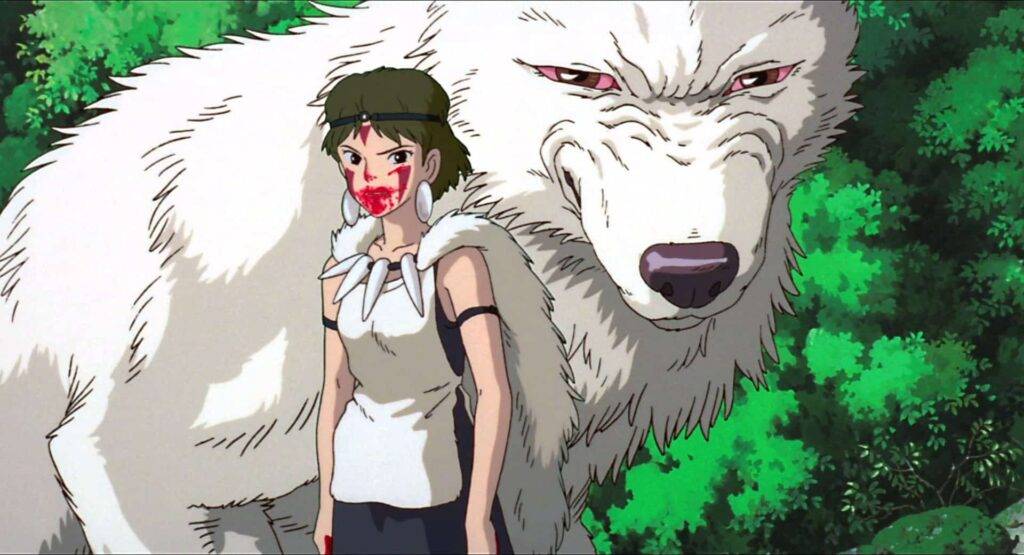 Screenshot film Princess Mononoke