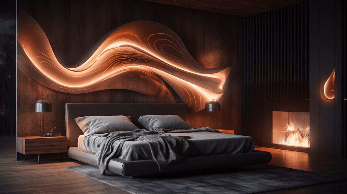 Desain Minimalis dengan Lampu Dinding Cantik