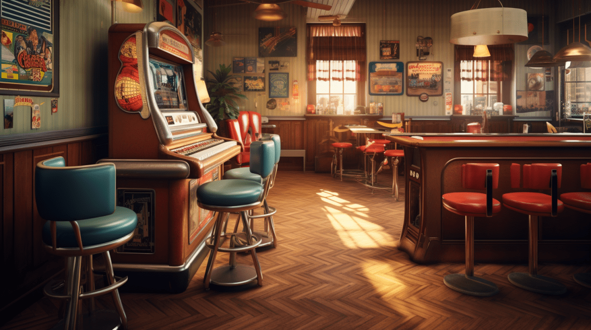 Desain Interior Retro untuk Bar atau Pub