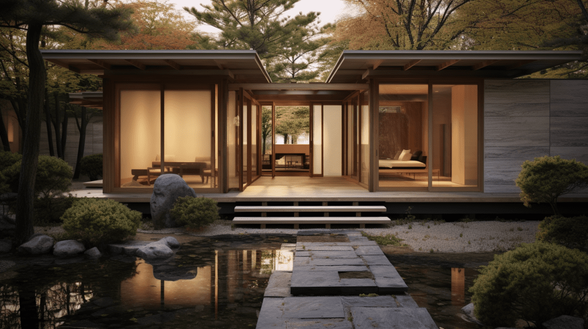 Rumah Kecil Gaya Jepang