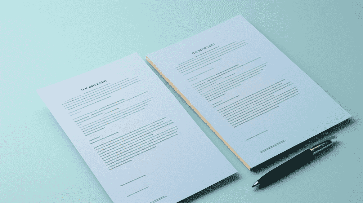 Ilustrasi CV vs Resume