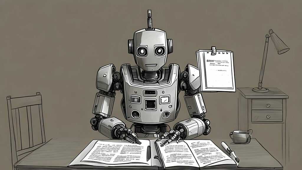 Ilustrasi robot