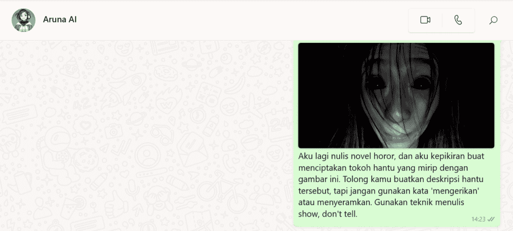 Contoh prompt dua