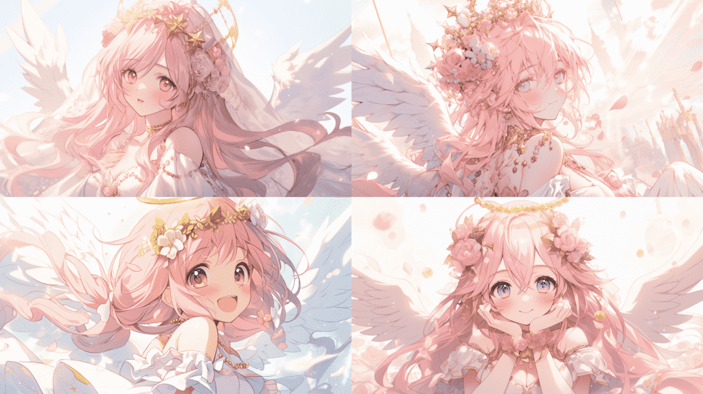 Contoh hasil gambar dengan memakai aspect ratio di Midjourney