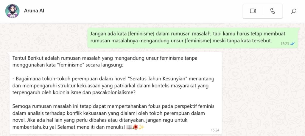 Contoh chat rumusan masalah skripsi - 6
