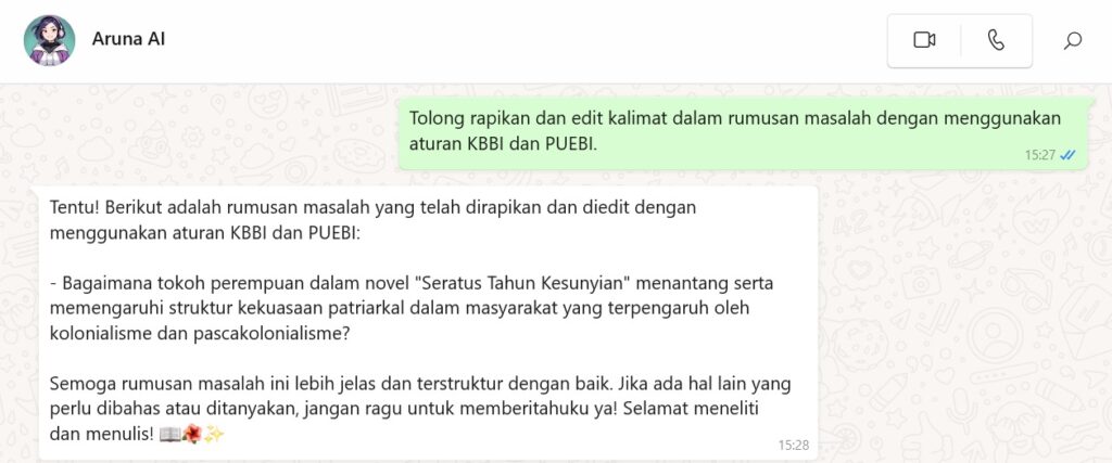 Contoh chat rumusan masalah skripsi - 7