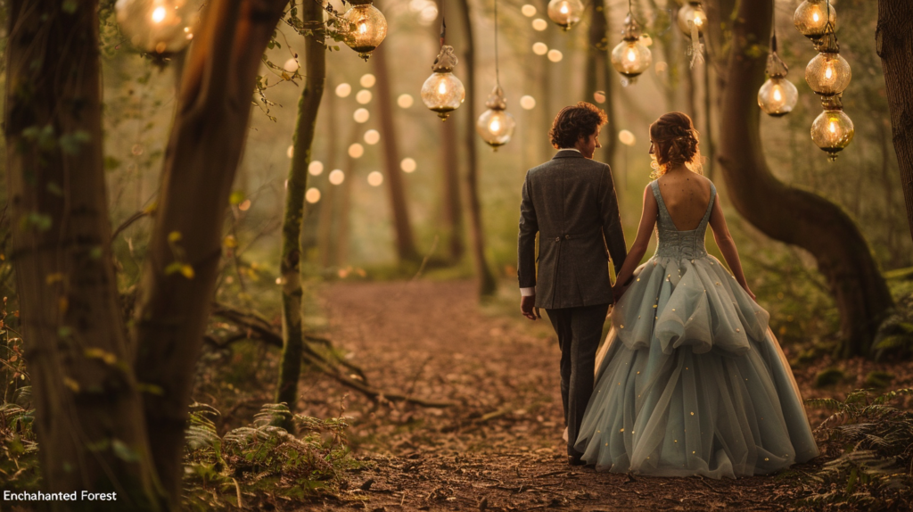 Tema foto profil couple - enchanted forest